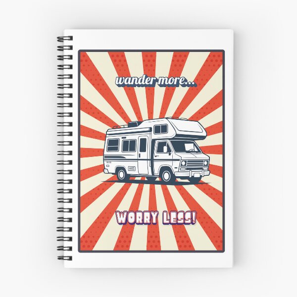 Item preview, Camper life: wander more worry less designed and sold by ValeGraficArte.