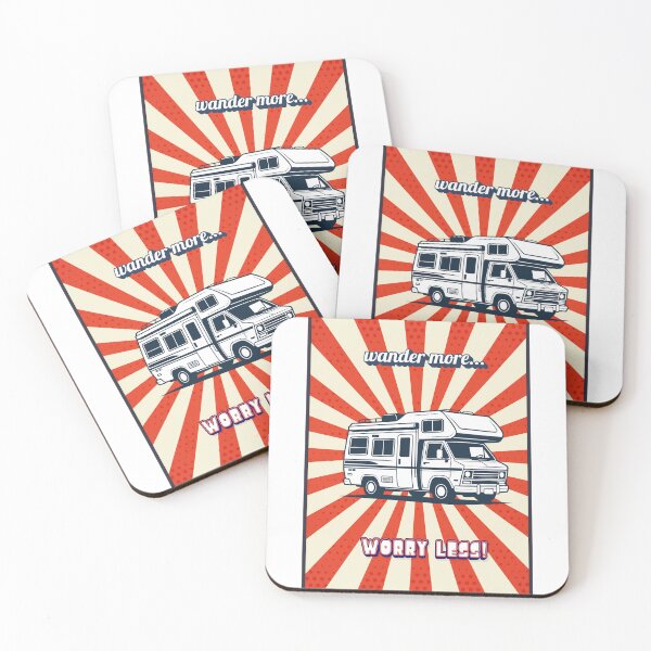Item preview, Camper life: wander more worry less designed and sold by ValeGraficArte.