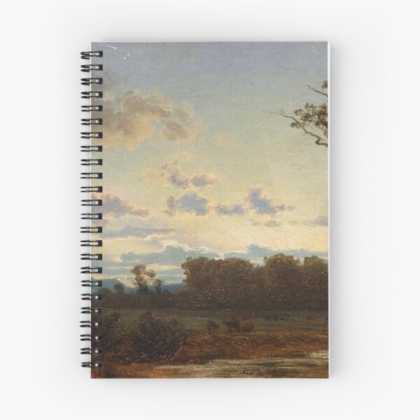 Item preview, A River Landscape at Sunset designed and sold by SharonTheFirst.