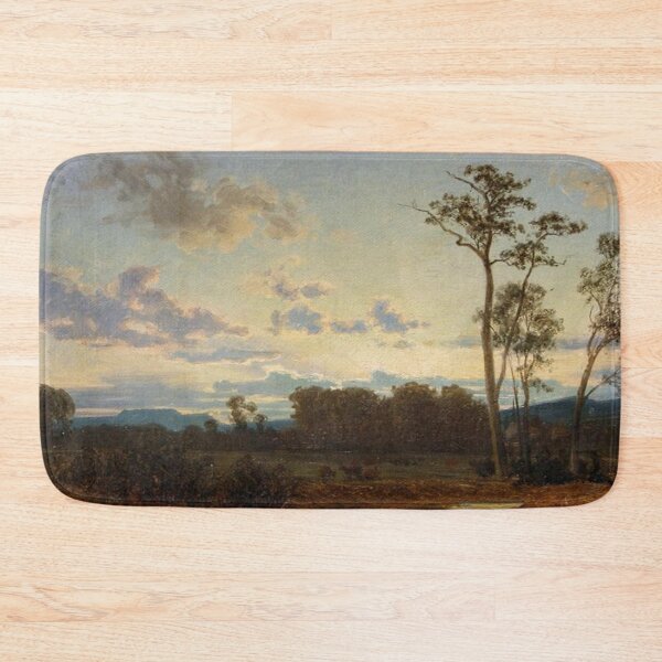 Item preview, A River Landscape at Sunset designed and sold by SharonTheFirst.