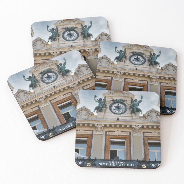 Item preview, Casino de Monte-Carlo clock and ornate facade in Monaco designed and sold by RastislavS.