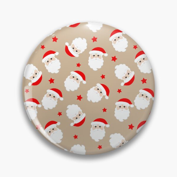 Item preview, Santa Claus Faces with Stars Print, Christmas Saint Nicholas, Father Christmas Print designed and sold by bestggraphico.
