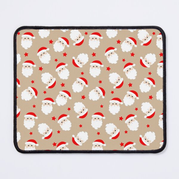 Item preview, Santa Claus Faces with Stars Print, Christmas Saint Nicholas, Father Christmas Print designed and sold by bestggraphico.