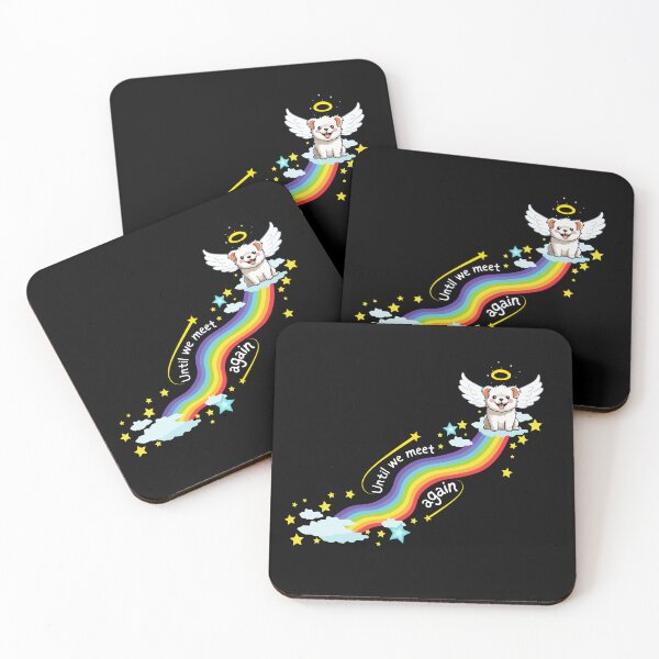 Item preview, Rainbow Bridge Dog Until We Meet Again designed and sold by SunandShade.