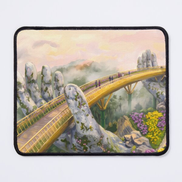 Item preview, The Golden Bridge, Ba Na Hills designed and sold by RedPeaStudio.