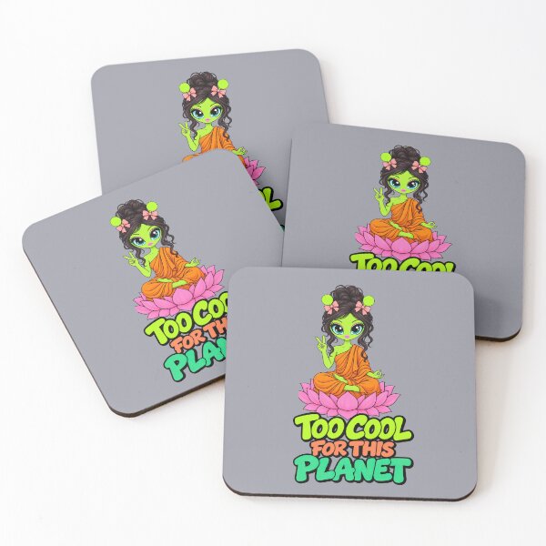 Item preview, Too Cool for This Planet – Zen Alien designed and sold by Aimetoi.
