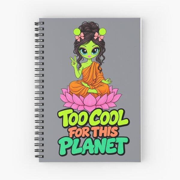 Item preview, Too Cool for This Planet – Zen Alien designed and sold by Aimetoi.