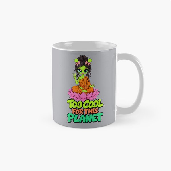 Item preview, Too Cool for This Planet – Zen Alien designed and sold by Aimetoi.