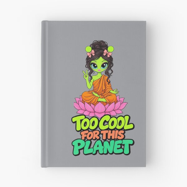 Item preview, Too Cool for This Planet – Zen Alien designed and sold by Aimetoi.