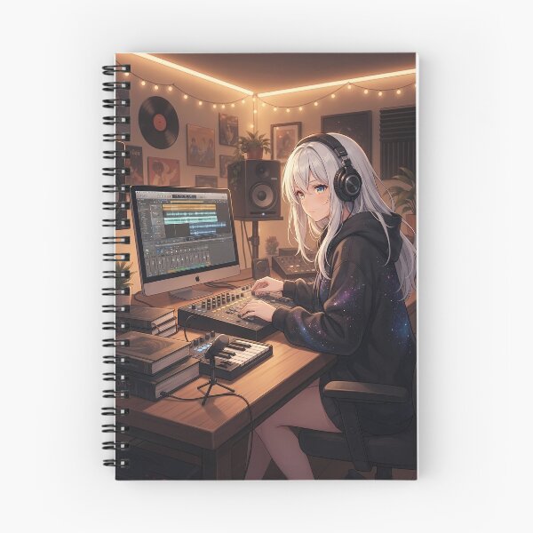 Item preview, Luna Music Producer Lo-Fi Beats Anime Phone Case designed and sold by CreativeLook25.