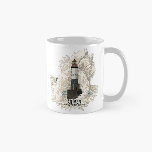 Item preview, Ar-Men Lighthouse Ocean Storm Vintage designed and sold by Freakture-shop.