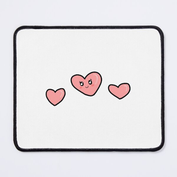 Item preview, Kawaii Smiling Pink Hearts Cute Anime Love Design designed and sold by PassableStudio.