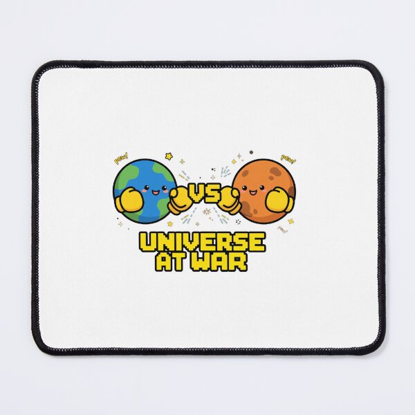 Item preview, Universe At War Sci-Fi Gaming Mousepad & Space Battle Artwork designed and sold by ismai6.