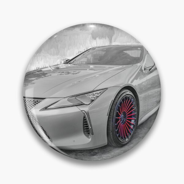 Item preview,  2018 Lexus LC500 Luxury Supercar Longwood Car Show Wall Art designed and sold by RichFrancoCars.
