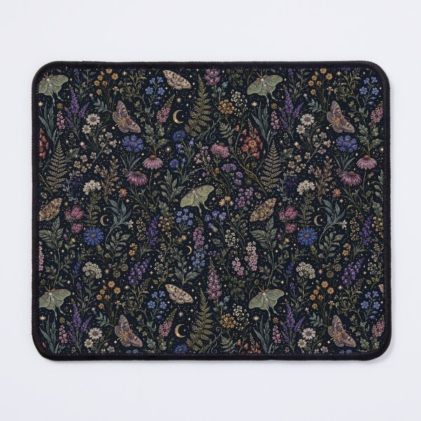 Item preview, Midnight Botanical Moth Garden designed and sold by Side Quest Co..