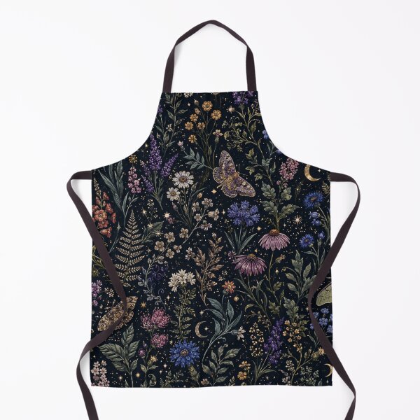 Item preview, Midnight Botanical Moth Garden designed and sold by Side Quest Co..