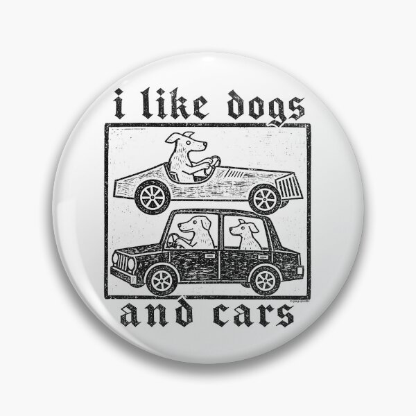 Item preview, I Like Dogs And Cars designed and sold by Automotive Art by Greg.