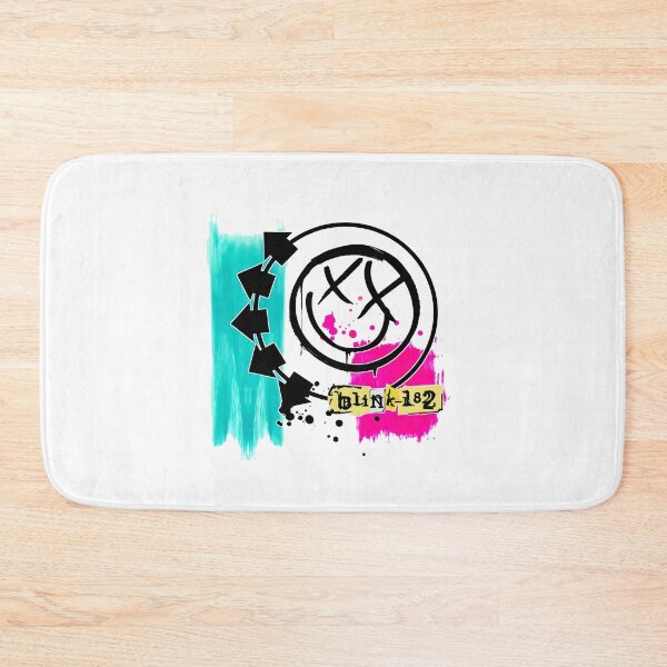 Item preview, Blink-182 Yellow Logo Abstract Neon Bunny Pop Punk Art Design designed and sold by AselaDesigns.