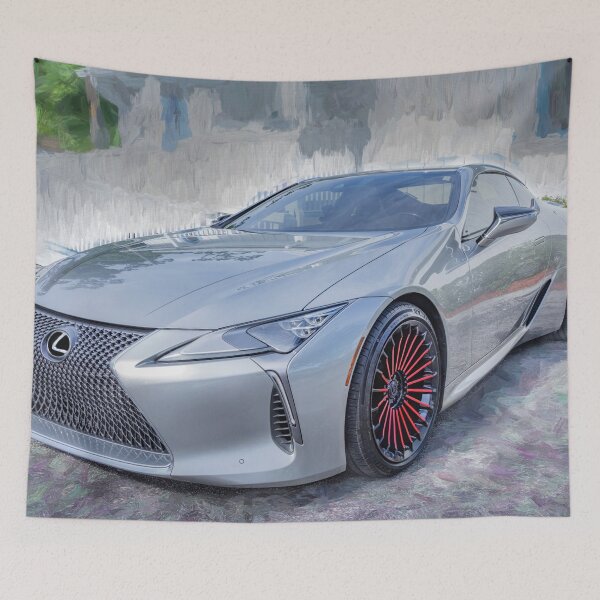 Item preview,  2018 Lexus LC500 Luxury Supercar Longwood Car Show Wall Art designed and sold by RichFrancoCars.