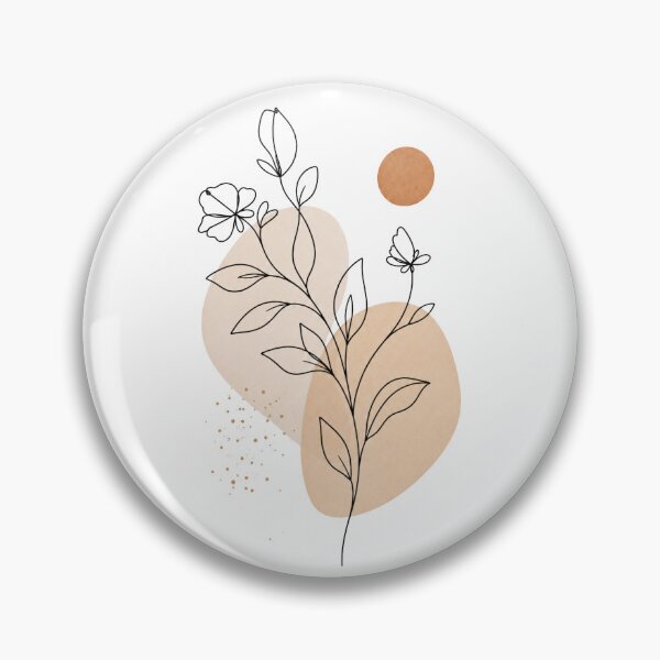 Item preview, Minimalist Botanical Line Art designed and sold by CreativeCharmCo.