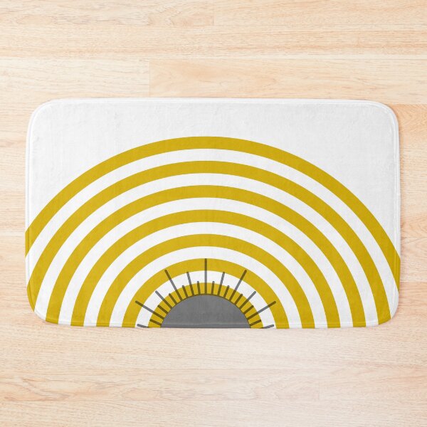 Item preview, Abstract Boho Arch and Sun Minimalist Landscape Background designed and sold by wa2022.