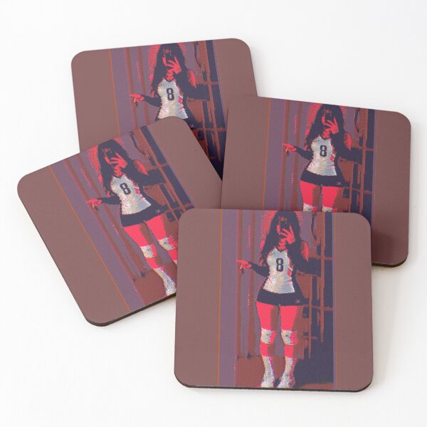 Item preview, Red athletic egirl pixel art designed and sold by Gixelpurl.