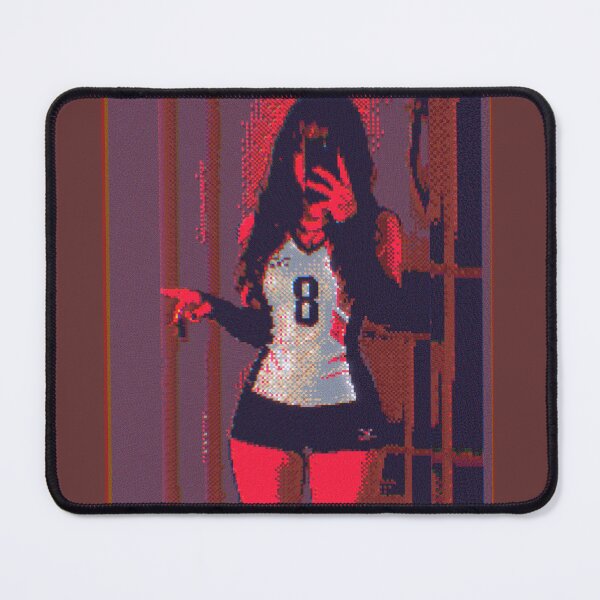 Item preview, Red athletic egirl pixel art designed and sold by Gixelpurl.