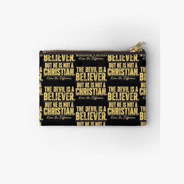 Item preview, The Devil Is A Believer But He Is Not A Christian Statement designed and sold by Eat-Apples.