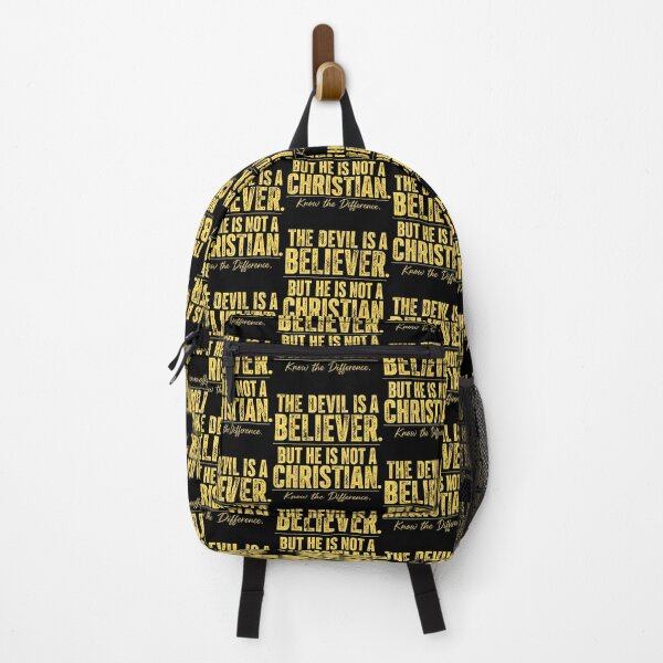 Item preview, The Devil Is A Believer But He Is Not A Christian Statement designed and sold by Eat-Apples.