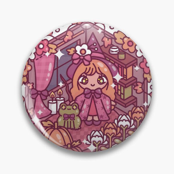 Item preview, Witchy Shop - Kawaii Halloween Isometric Room Art designed and sold by TheBunnoBandit.