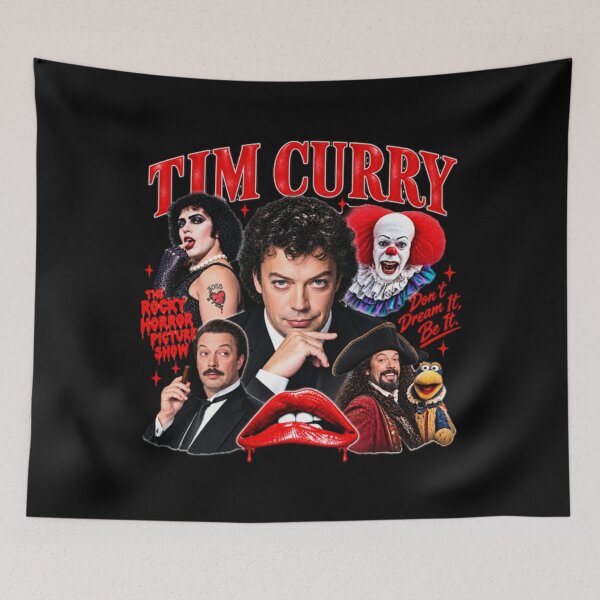 Item preview, Rest In Peace Tim Curry designed and sold by NylaFrederic.