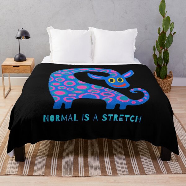 Item preview, Normal Is a Stretch - Funny Weird Creature designed and sold by PatykArt.