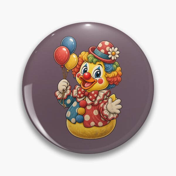 Item preview, Rubber Duck Clown – Vintage Edition designed and sold by BROHLine Studio.