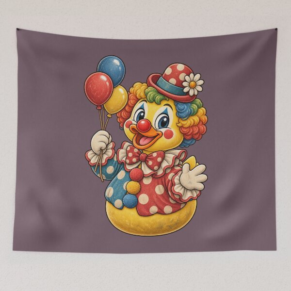 Item preview, Rubber Duck Clown – Vintage Edition designed and sold by BROHLine Studio.