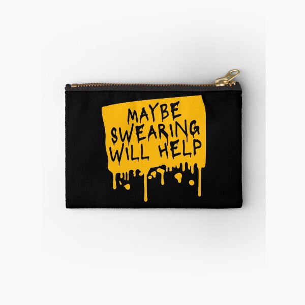 Artikelvorschau, Vielleicht hilft Fluchen ja – Lustiges Logo mit Flüchen entworfen und verkauft von shirt-o-mat.