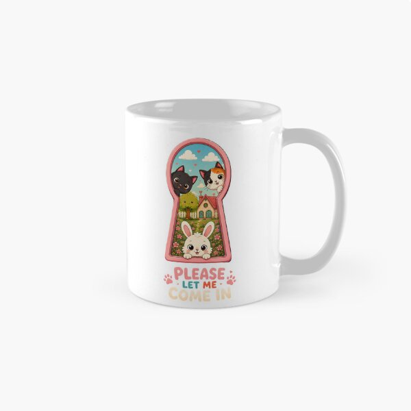 Item preview, Cute Cats And Bunny Keyhole Art designed and sold by Pure Craft.