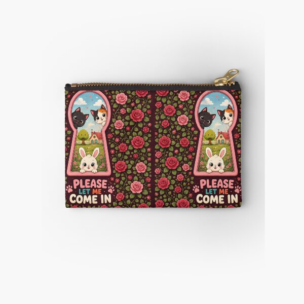 Item preview, Cute Cats And Bunny Keyhole Art designed and sold by Pure Craft.
