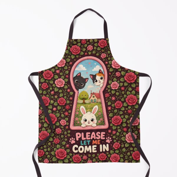 Item preview, Cute Cats And Bunny Keyhole Art designed and sold by Pure Craft.