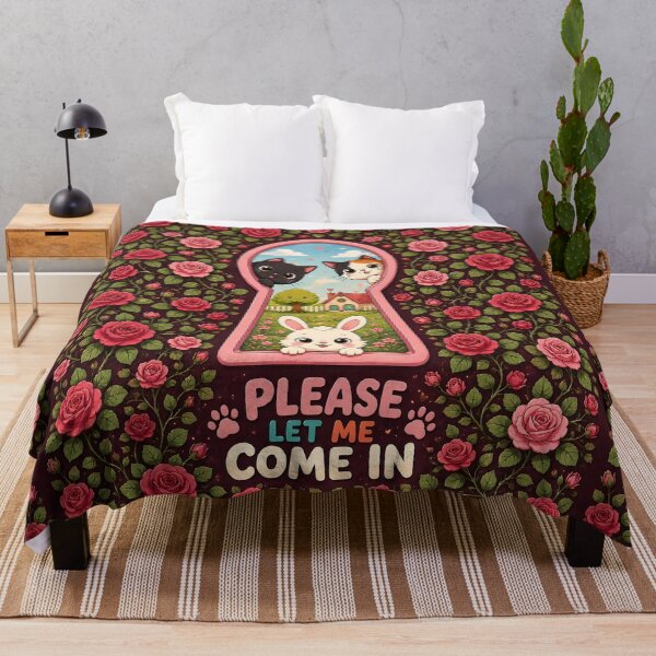 Item preview, Cute Cats And Bunny Keyhole Art designed and sold by Pure Craft.