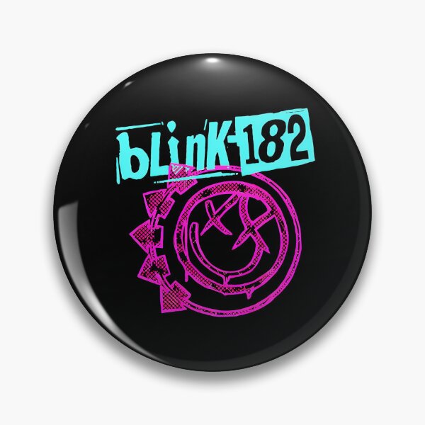 Item preview, Blink-182 Yellow Logo Abstract Neon Bunny Pop Punk Art Design designed and sold by AselaDesigns.