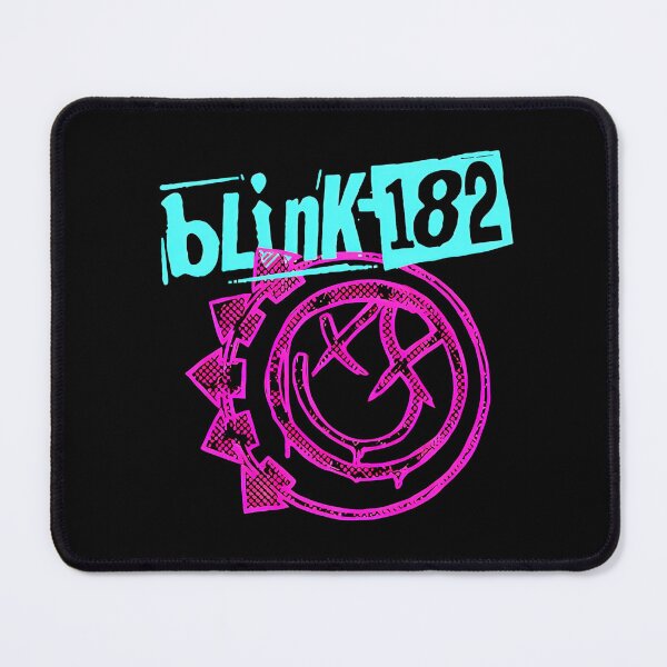 Item preview, Blink-182 Yellow Logo Abstract Neon Bunny Pop Punk Art Design designed and sold by AselaDesigns.