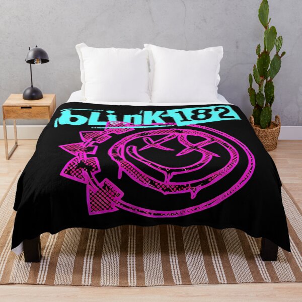 Item preview, Blink-182 Yellow Logo Abstract Neon Bunny Pop Punk Art Design designed and sold by AselaDesigns.