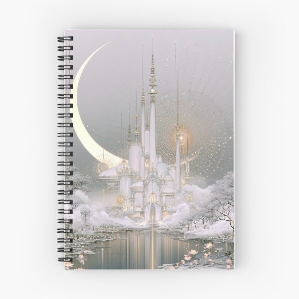 Item preview, Luminous Citadel of the Lotus Lagoon designed and sold by bloorose.