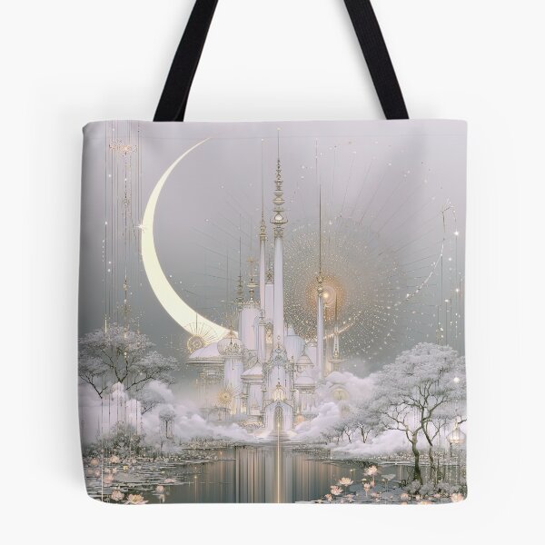 Item preview, Luminous Citadel of the Lotus Lagoon designed and sold by bloorose.
