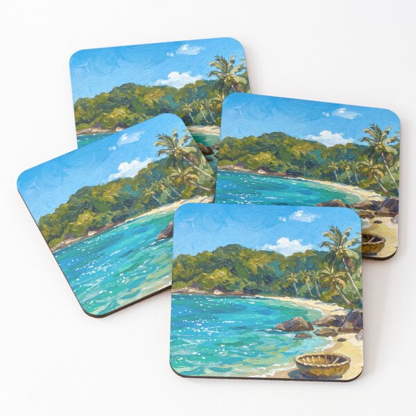 Item preview, Con Dao Turquoise Cove designed and sold by RedPeaStudio.