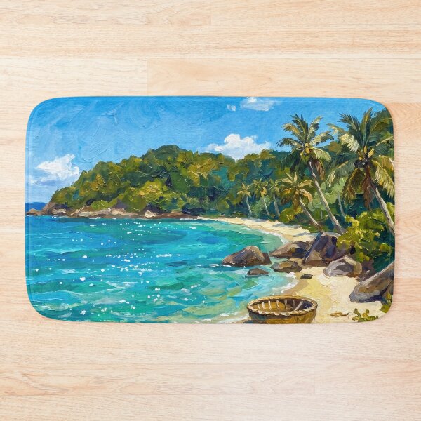 Item preview, Con Dao Turquoise Cove designed and sold by RedPeaStudio.