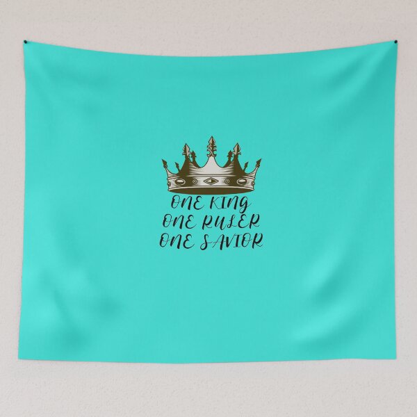 Item preview, ONE KING, ONE RULER, ONE SAVIOR CHRISTIAN APPAREL designed and sold by VFamdesigns.