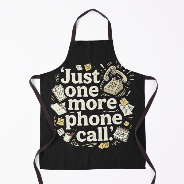 Item preview, Just One More Phone Call – Healthcare Office Humor designed and sold by Mirgonhood.