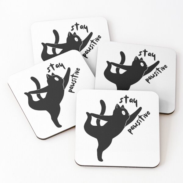 Item preview, Stay pawsitive designed and sold by midnightwillow.