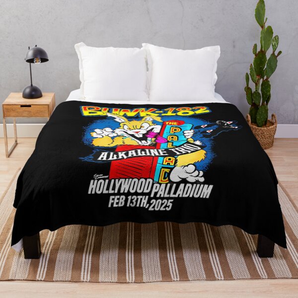 Item preview, Blink-182 Yellow Logo Abstract Neon Bunny Pop Punk Art Design designed and sold by AselaDesigns.